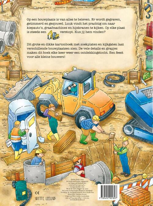 Waar is de gele graafmachine?