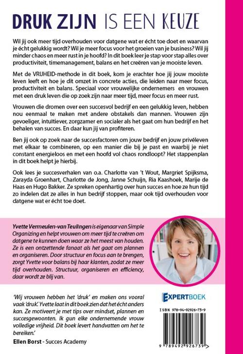 Druk zijn is een keuze