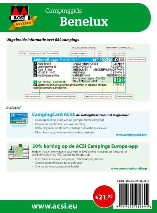 ACSI Campinggids Benelux 2025