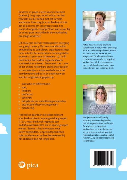 Vloeiend van groep 2 naar 3