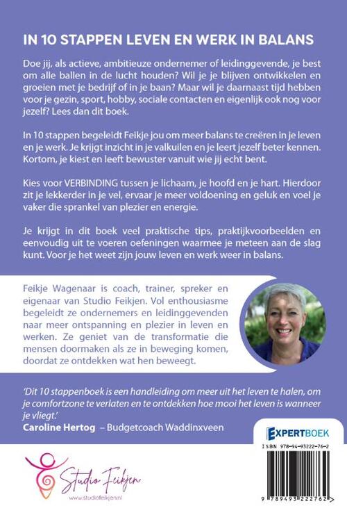 In 10 stappen leven en werk in balans