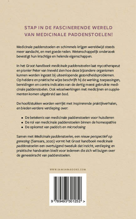 Groot handboek medicinale paddenstoelen