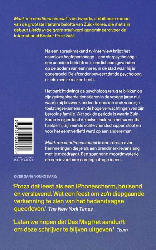 Maak me eendimensionaal