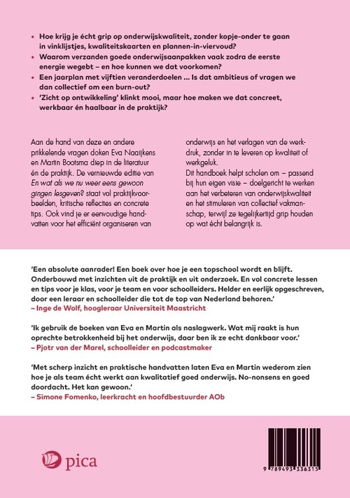 En wat als we nu weer eens gewoon gingen lesgeven? 2.0