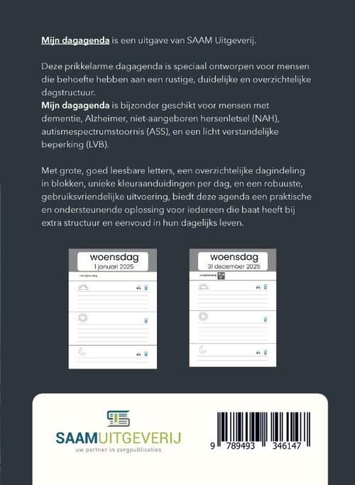 Mijn Dag Agenda 2025 (set van deel 1+deel 2)