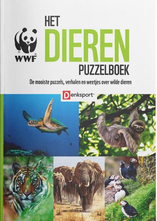 Het WWF dieren puzzelboek