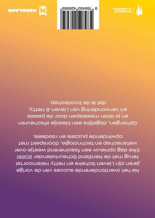 Scheurkalender Nerdland 2026