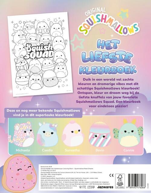 Original Squishmallows kleurboek