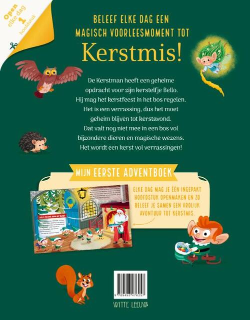 Mijn eerste adventboek - Kerstmis in het dierenbos