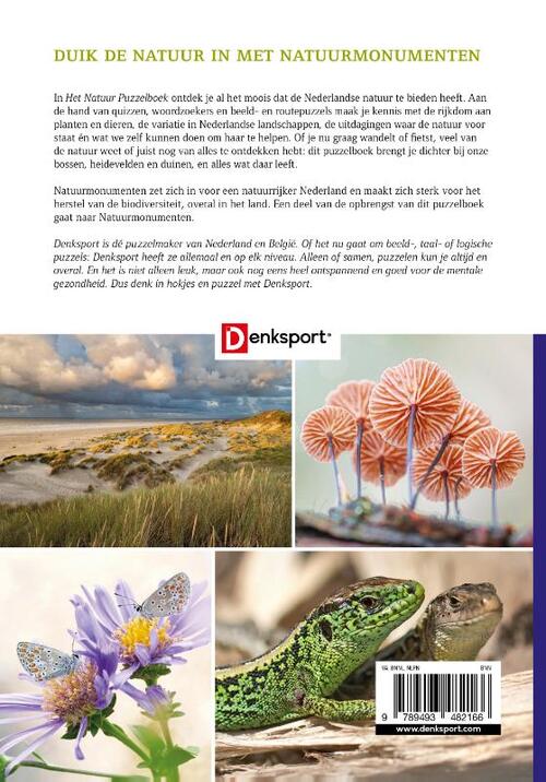 Het natuur puzzelboek