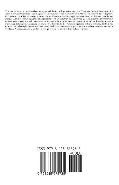 Pernicious Anaemia Demystified