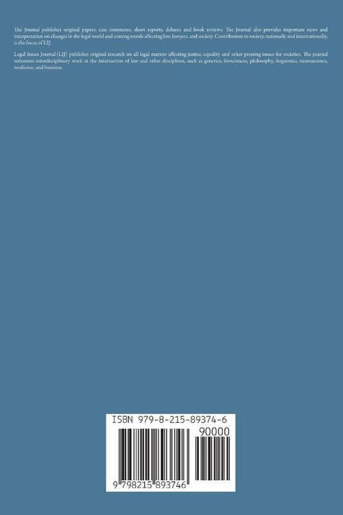 Legal Issues Journal 5(2)