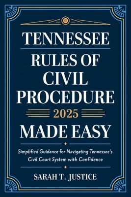 Tennessee Rules of Civil Procedure 2025 Made Easy: Simplified Guidance for Navigating Tennessee's Court System with Confidence