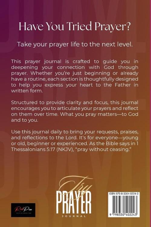 Try Prayer Journal