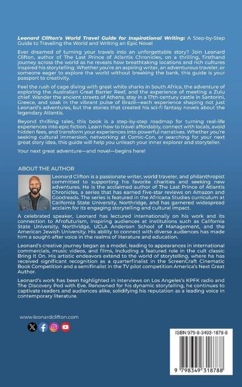 Leonard Clifton's World Travel Guide for Inspirational Writing