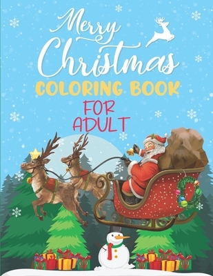 Christmas Coloring Book for Adult: Big Collection of Adult and Teens mind relaxing stress reduce Mandalas & Pattern Design for everyone with 50 Detail