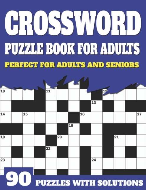 Crossword Puzzle Book For Adults