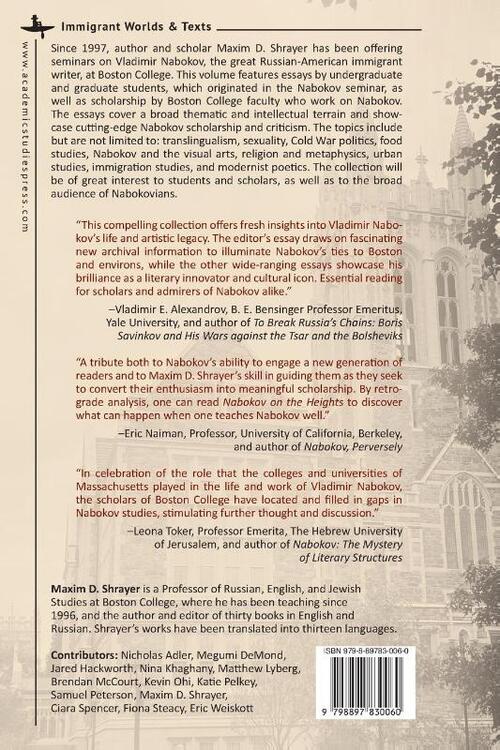 Nabokov on the Heights
