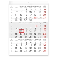 3-Maandkalender 2027 Inni Manager Compact-Formaat