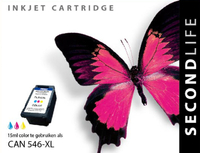 Cartridge Secondlife Canon CL 546 XL Kleur
