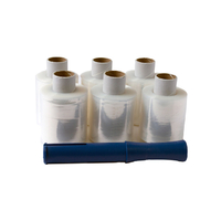 Wikkelfolie Iezzy 100MMX250M 20Mu Met Afroller Transparant Pak À 6 Rol