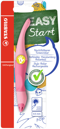 Rollerpen Stabilo Easyoriginal Links Pastel Medium Roze Blister