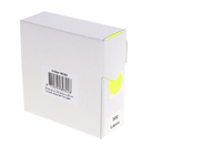 Etiket Rillprint 25MM 500st Op Rol Fluor Geel