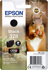 Inktcartridge Epson 378 T3781 Zwart