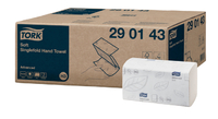 Handdoek Tork H3 Advanced Singlefold 2-Laags 226X230MM 15X250 Vel Wit 290143