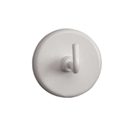Magneet Met Haak Maul 36MM Trekkracht 6KG Wit 5 Stuks