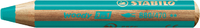 Kleurpotloden Stabilo 880 Woody 3 In 1 Multitalent Turquois