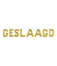Foil Balloon Kit - Geslaagd