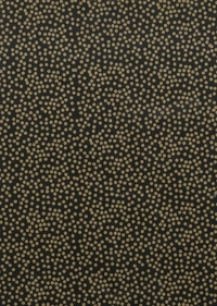 Cadeaupapier Minidots Zwart/Goud 200X70CM 80GR