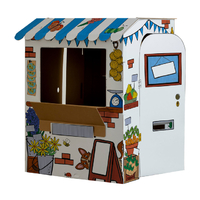 Kartonnen Marktkraam XL Bankers Box Play Inkleurbaar