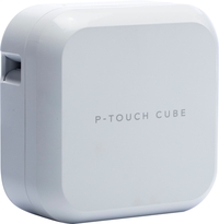 Labelprinter Brother P-Touch Cube Plus Tze PT-P710BTH Desktop 24MM Wit