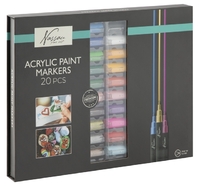 Acrylmarker Nassau Set À 20 Kleuren
