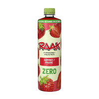 Siroop Raak Aardbei Zero Sugar 750ML
