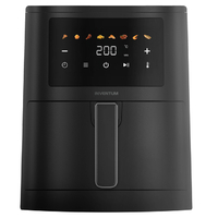 Airfryer Inventum 3.5 Liter 1500 Watt Zwart