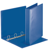 Presentatieringband Esselte Essentials Panorama A4 4-Rings D-Mechaniek 30MM Blauw