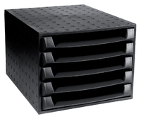 Ladenbox Exacompta Ecoblack Zwart