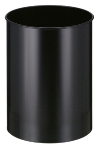 Papierbak Vepabins Rond Ø33.5CM 30 Liter Zwart