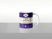 Penguin mug - a room of one's own: virginia woolf