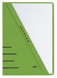 Insteekmap Djois Secolor A4 Recycled 250GR Groen