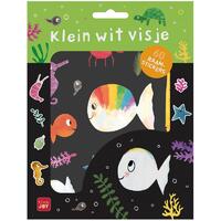 Klein wit visje raamstickers