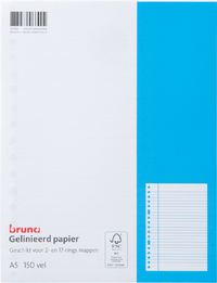 Interieur Bruna 17-Gaats 80GR 150Vel Dictaat