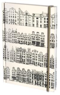 Notitieboek A5, harde kaft: Canal Houses, Caspar Philips Jacobszoon