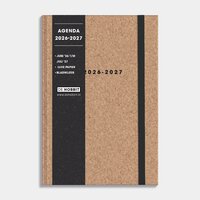 Luxe Schoolagenda 2026-2027 ±A5 Kurk