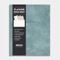 Luxe Weekplanner 2026-2027 A5+ Suedelook