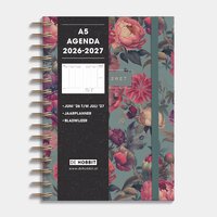 Ringband Agenda 2026-2027 A5 Klassieke Rozen