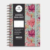 18 Maanden Agenda 2026-2027 A5 Tropische Bloemen